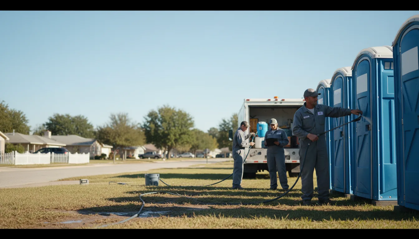 Long-Term Portable Toilet Rental in Comanche, TX near me
